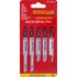 T-shank Jigsaw Blades 5 Piece Assorted